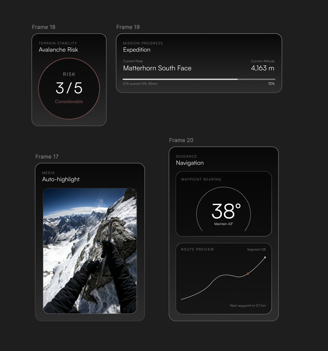 POV recording UI concept